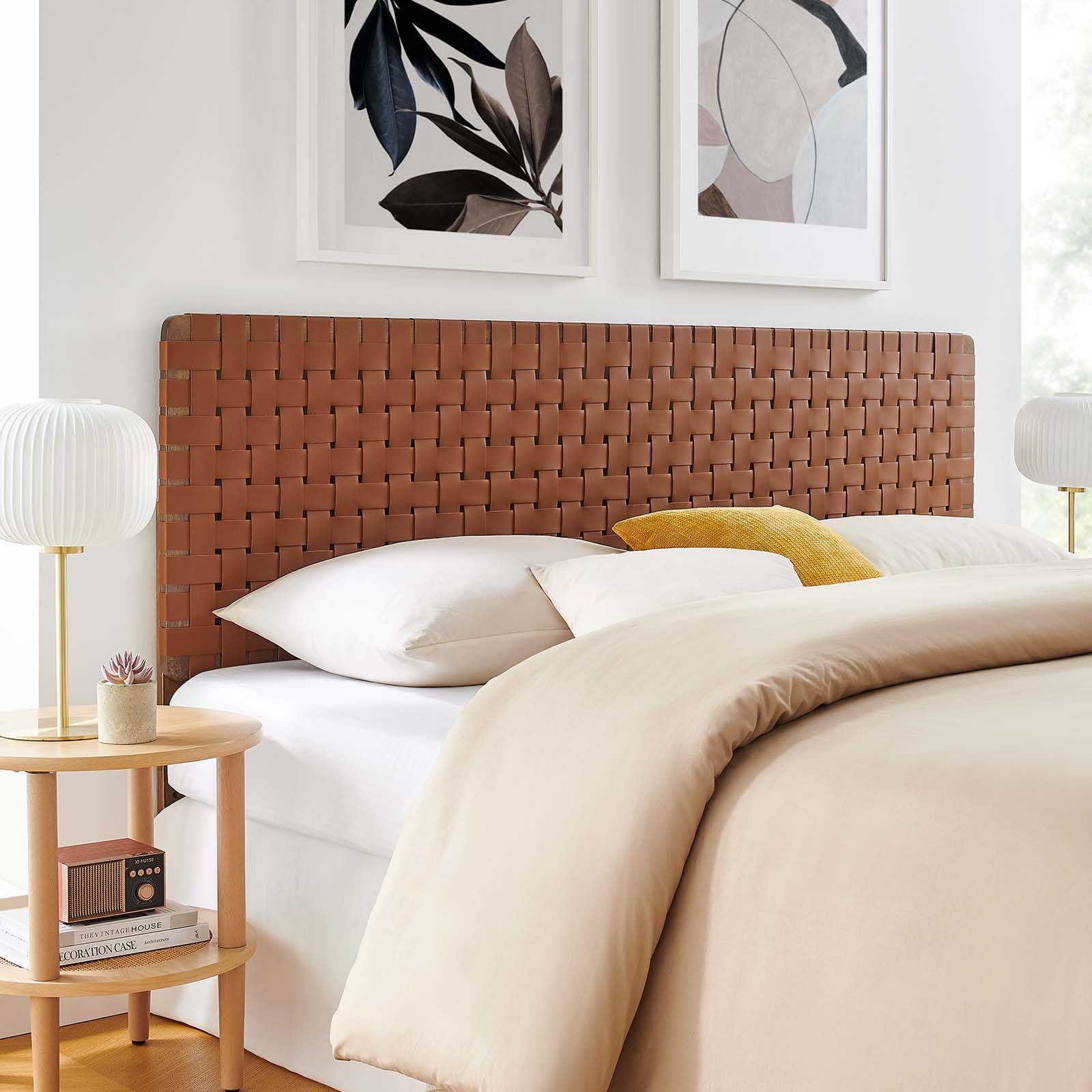 Sparta headboards, King, Walnut Brown