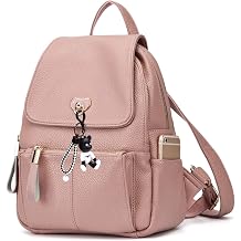 DEERWORD Backpack Women's Handbags Shoulder Bags School Backpack Daypack Laptop Bag Leather