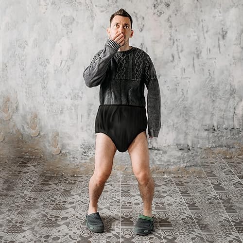 Miniatura 3 de 9 piezas de calzoncillos impermeables para incontinencia, pantalones de plástico a prueba de fugas, ropa interior de incontinencia para adultos,