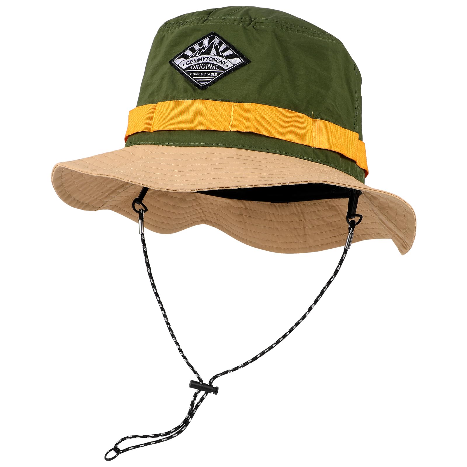 JUPSK Sombrero de Cubo, Sombrero de Sol de Verano Transpirable de ala Ancha al Aire Libre Gorra de montañismo Plegable Sombrero de Pesca Sombrero de protección Solar Sombrero de Senderismo Sombrero