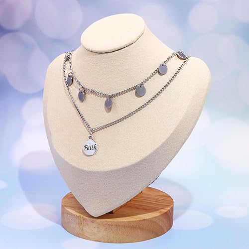 Miniatura 4 de Shapenty Dijes de fe inspiradores con mensaje para bricolaje, collares, aretes, pulseras, colgantes, llavero, marcador, fabricación de joyas,