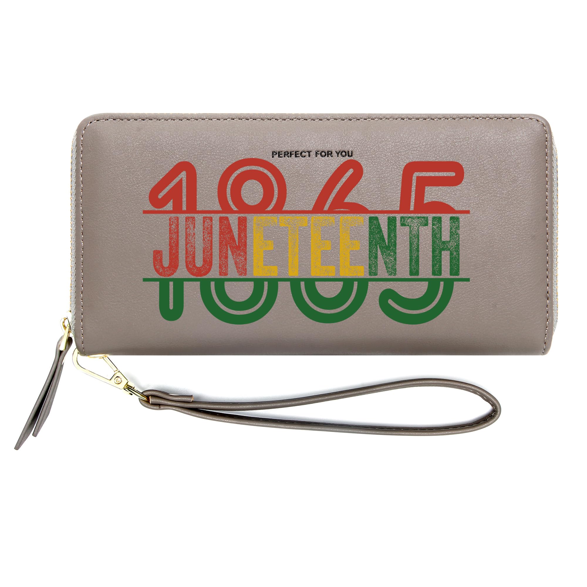 ZRTARY Juneteenth Customized Women Wallets,Holiday Gift for Parent Grandparent,Birthday Gift for Son Daughter,Graduation Gift for Classmate 1299u