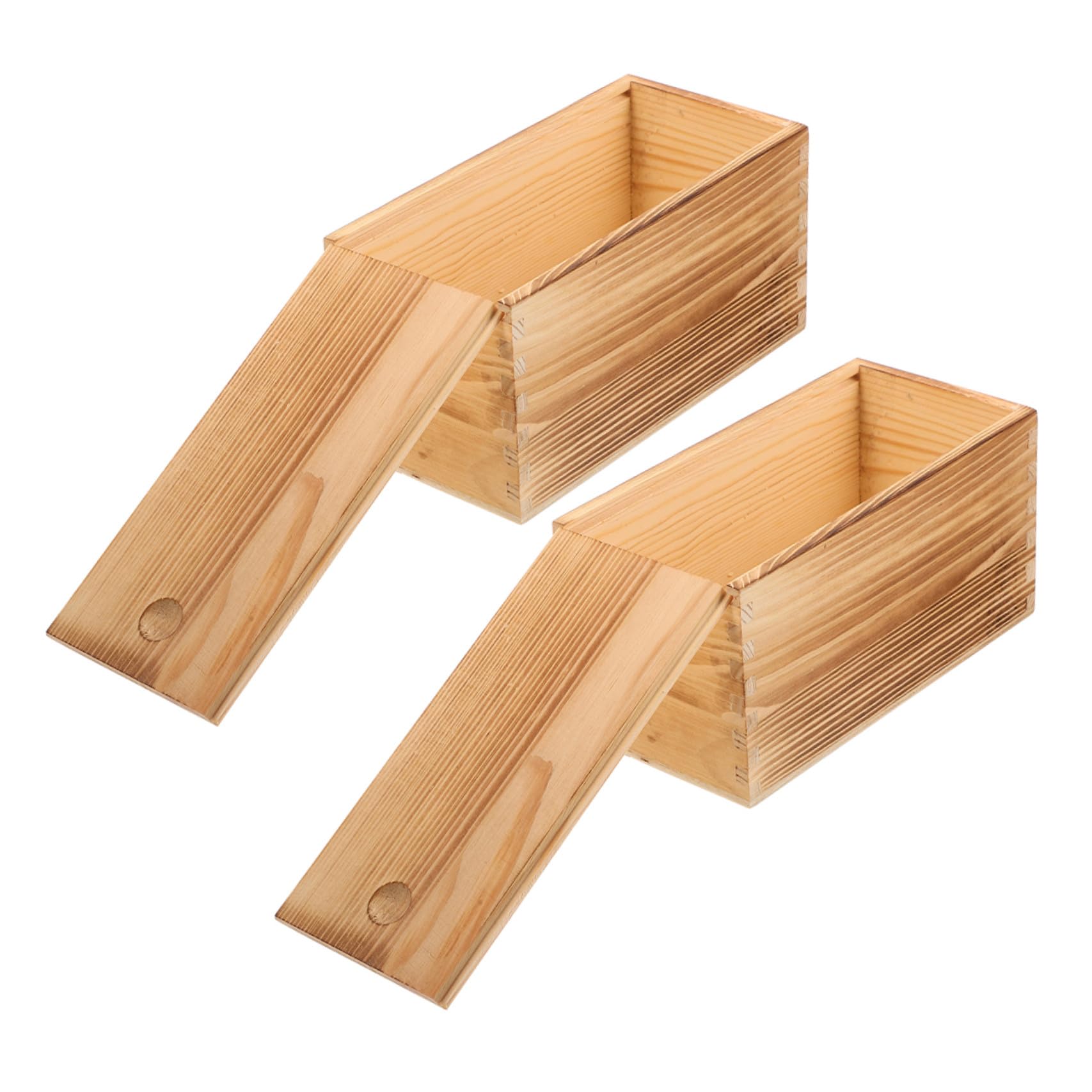 Boîte de rangement en bois contre la perte de vos boucles d'oreilles