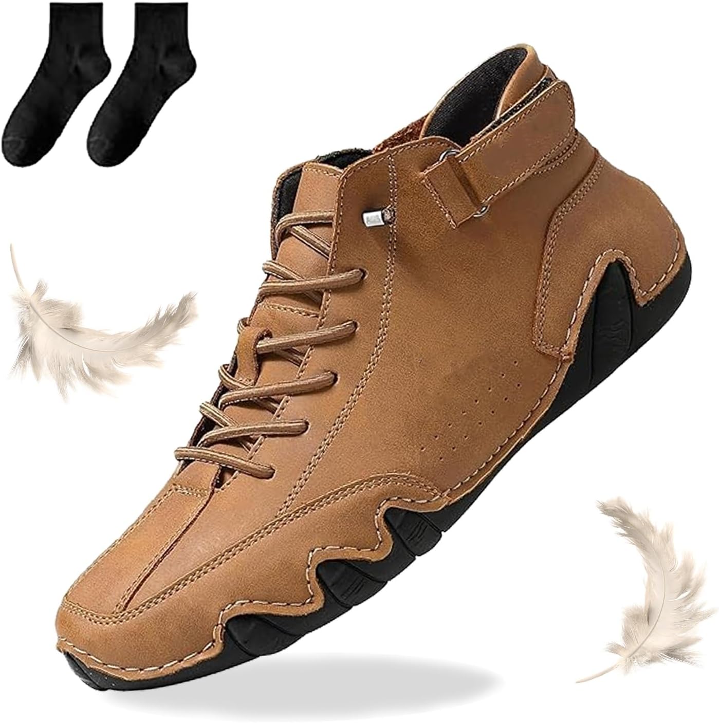 for Men & Women, Nevova Orthopedic Shoes Men, Comfort Non Slip Barefoot Shoes, Walking Hiking Boots Hike