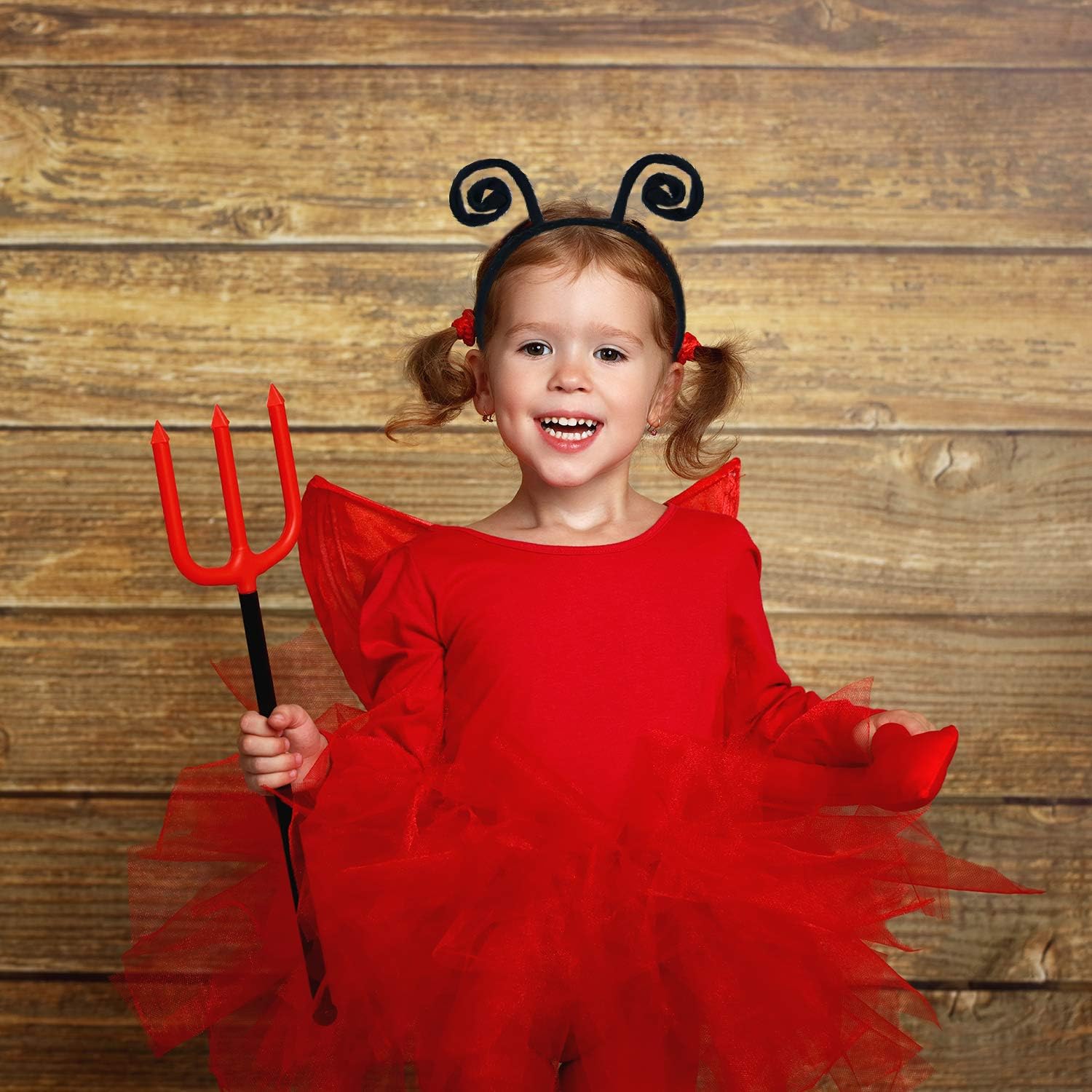 Coopay 20 Pack Butterfly Antenna Headband Black Velvet Headband for Halloween Party Costume Cosplay Dress Up Pretend Play Accessory