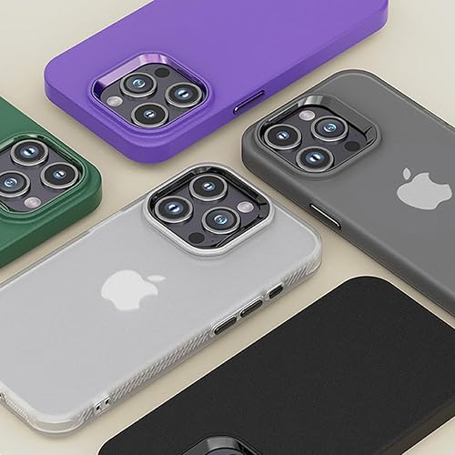 Vista 113 de TENOC Funda para teléfono compatible con iPhone 13 Pro Max, funda transparente a prueba de golpes protectora delgada para 6.7 pulgadas