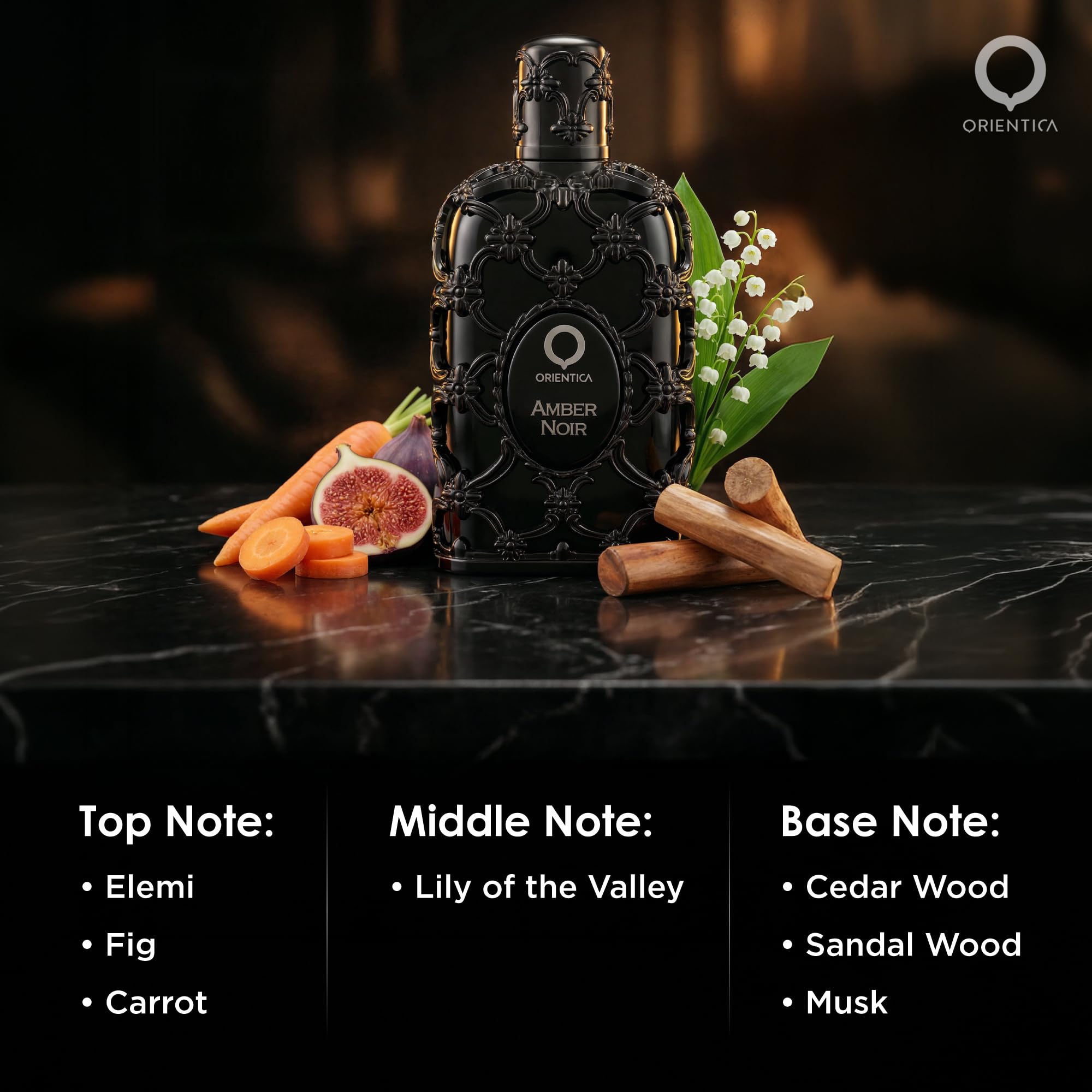 Orientica Amber Noir (Luxury Collection) for Unisex Eau de Parfum