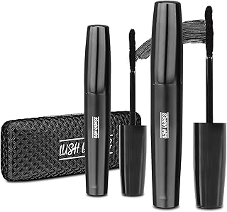 Lush Lashes - Máscara de fibra 3D, fórmula vo...
