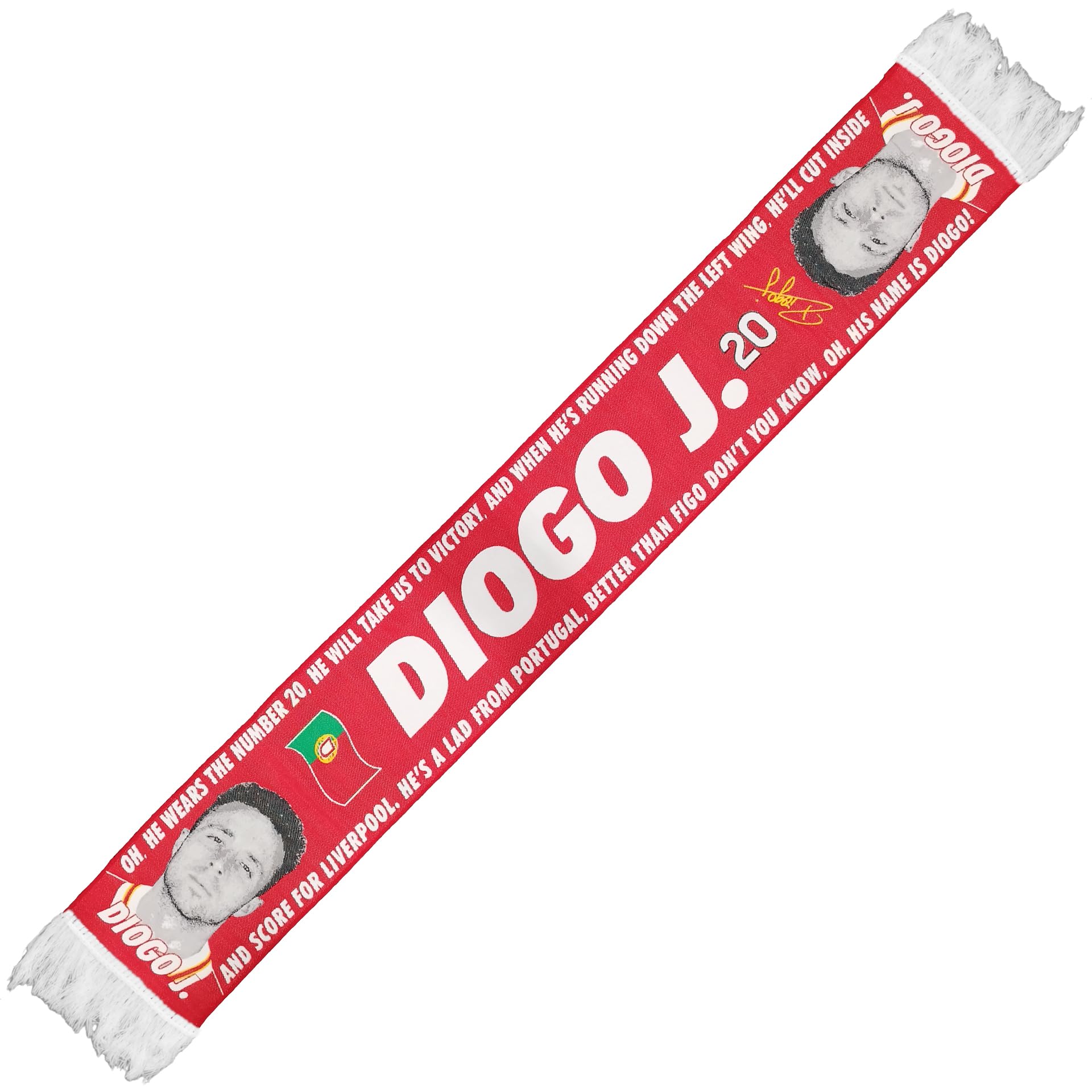 Partisan Liverpool Schal - Florian Wirtz Design 127x19cm