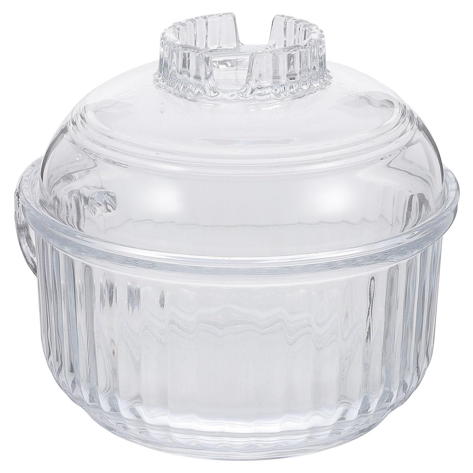 Bol en verre avec couvercle pour vos soupes chaudes à la maison