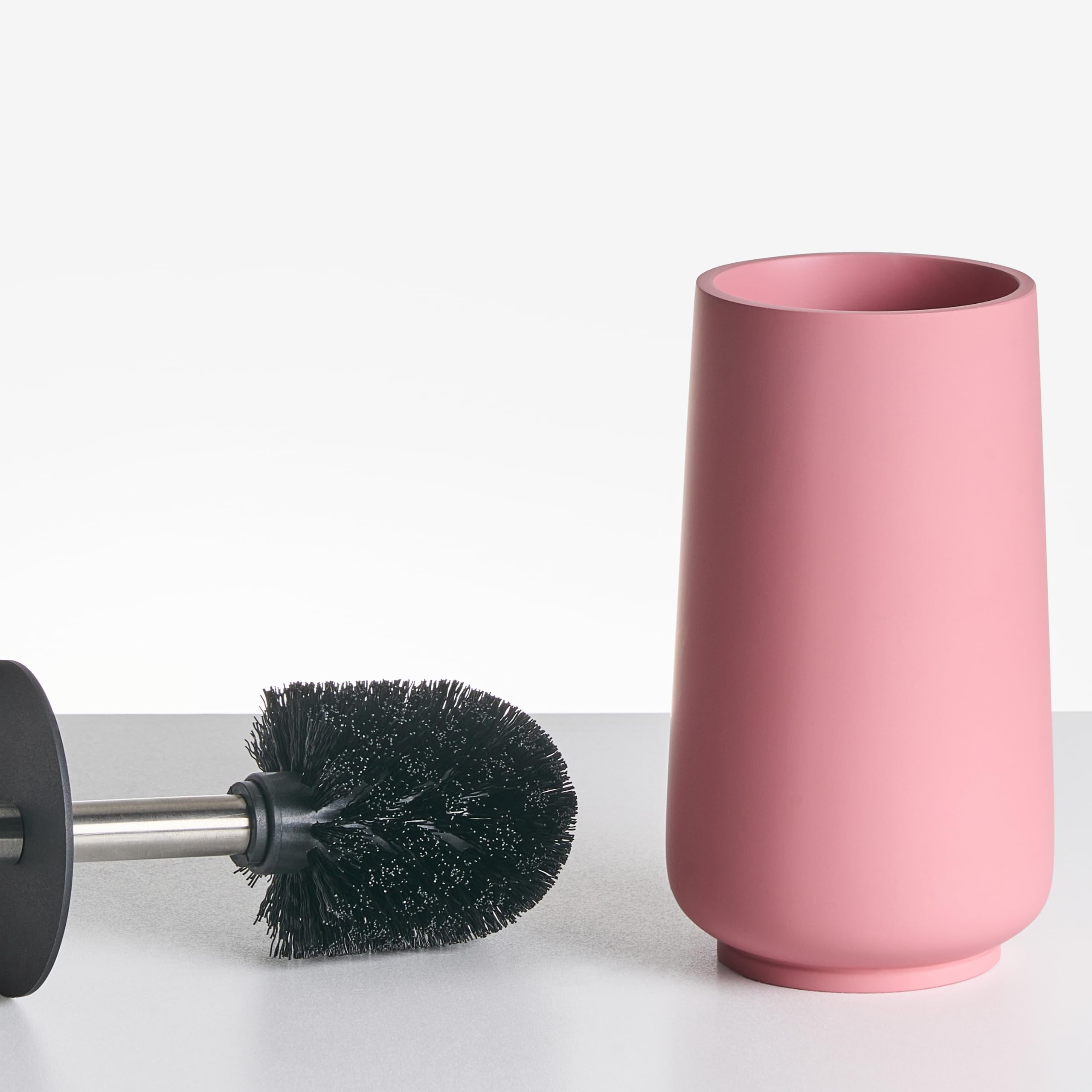 Badaccessoires Set 4-teilig Kunstharz rosa Badausstattung Bad-Zubehör Suches