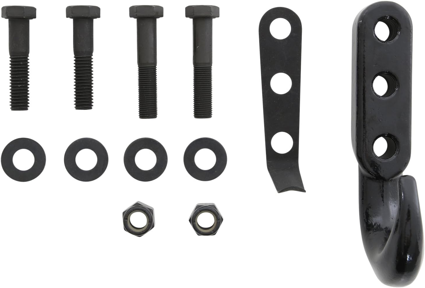 Smittybilt Tow Hook Kit – Black (76-06 CJ/Wrangler) - SB7605