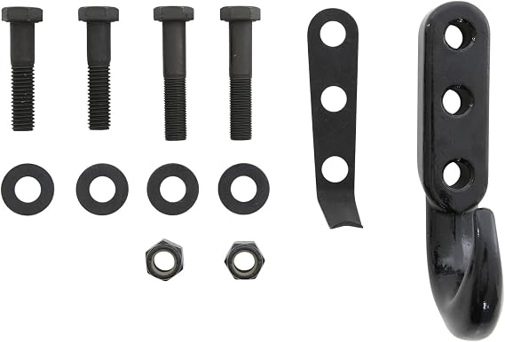 Smittybilt Tow Hook Kit Black (76-06 CJ/Wrangler) - SB7605