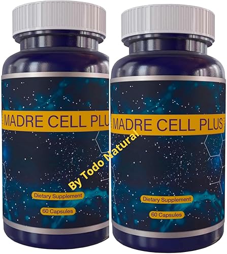 by Todo Natural Madre Cell Plus - Suplemento de células Madre Hecho de AFA para la regeneración y renovación de células, potenciador de algas Azules