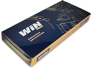 Win Geometry Box Set | Girls & Boys | School Box Kit | Mathematical Drawing Instruments | Geometry Box for Students | Mech... Price In India