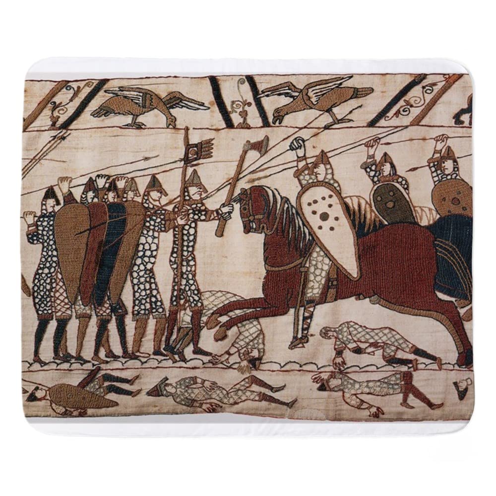 Blankets Bayeux Tapestry Sleeping Blanket Cosy Bed Blanket Warm Bed Throw Blanket For Bed,Travel,Winter 50" X 60"