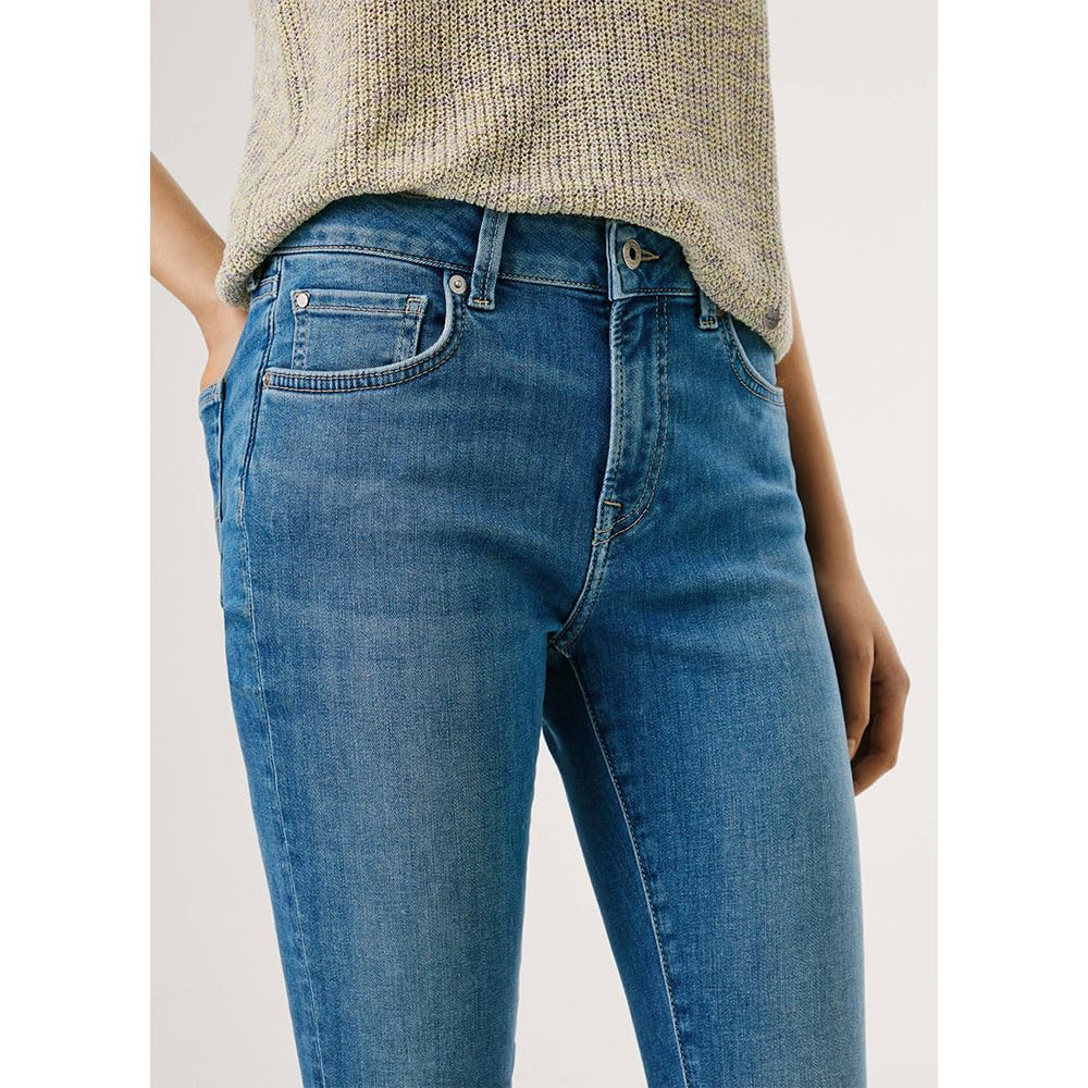 Pepe Jeans Skinny Jeans Mw Regent - Dżins Kobiety