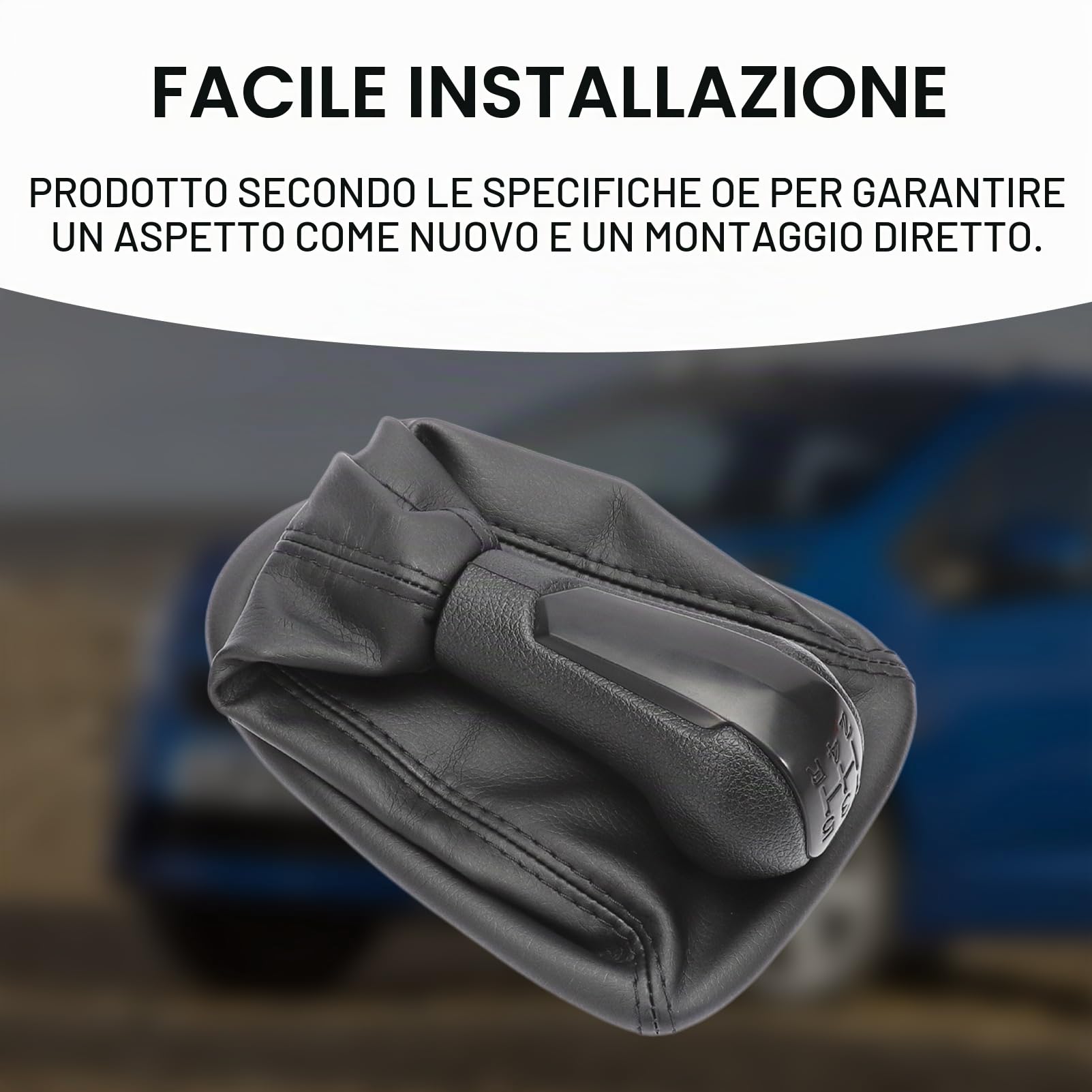 KASturbo Pomello del cambio a 5 velocità compatibile con Spark 2011 2012 2013 2014 2015 2016