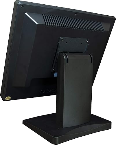 Miniatura 4 de Monitor táctil capacitivo multitáctil TFT LED de 12 pulgadas, diseño plano sin costuras con soporte ajustable para restaurantes minoristas, entradas