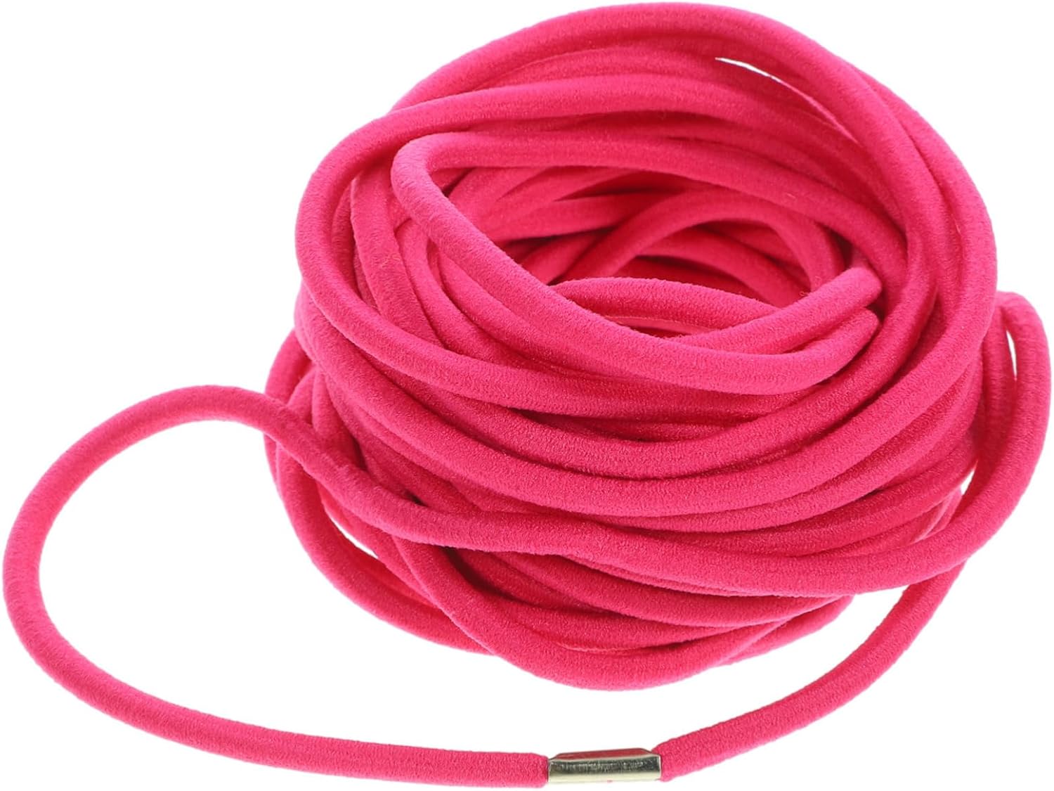 VOSAREA Jumping Rope Elastic Fitness Skipping Band for Boys Outdoor Exercise Coordination and Parent Interaction Fun Gift in Rose Red