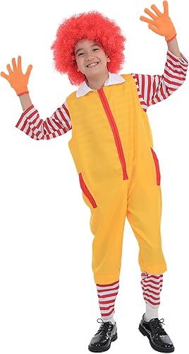 Miniatura 5 de 4 piezas de payaso de Navidad para niños, disfraz de payaso de circo, carnaval, niños y niñas, Halloween Cosplay