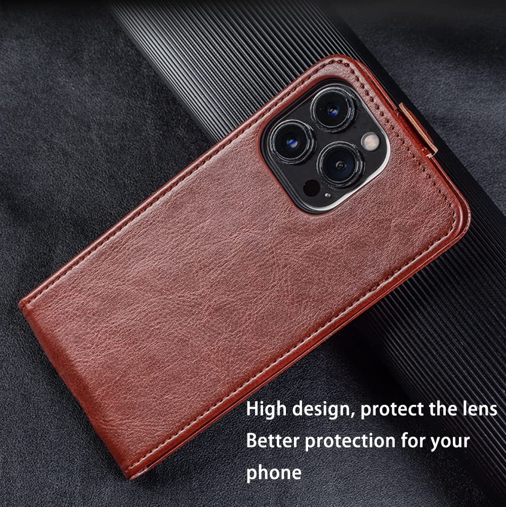 Amazon.com: YZYXC Luxury Vertical Up and Down Flip Leather
