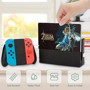 ゼルダの伝説　ニンテンドースイッチ ドック　カバー Amazon.co.jp: ゼルダの伝説 Switch ドック ケース 衝撃吸収 傷