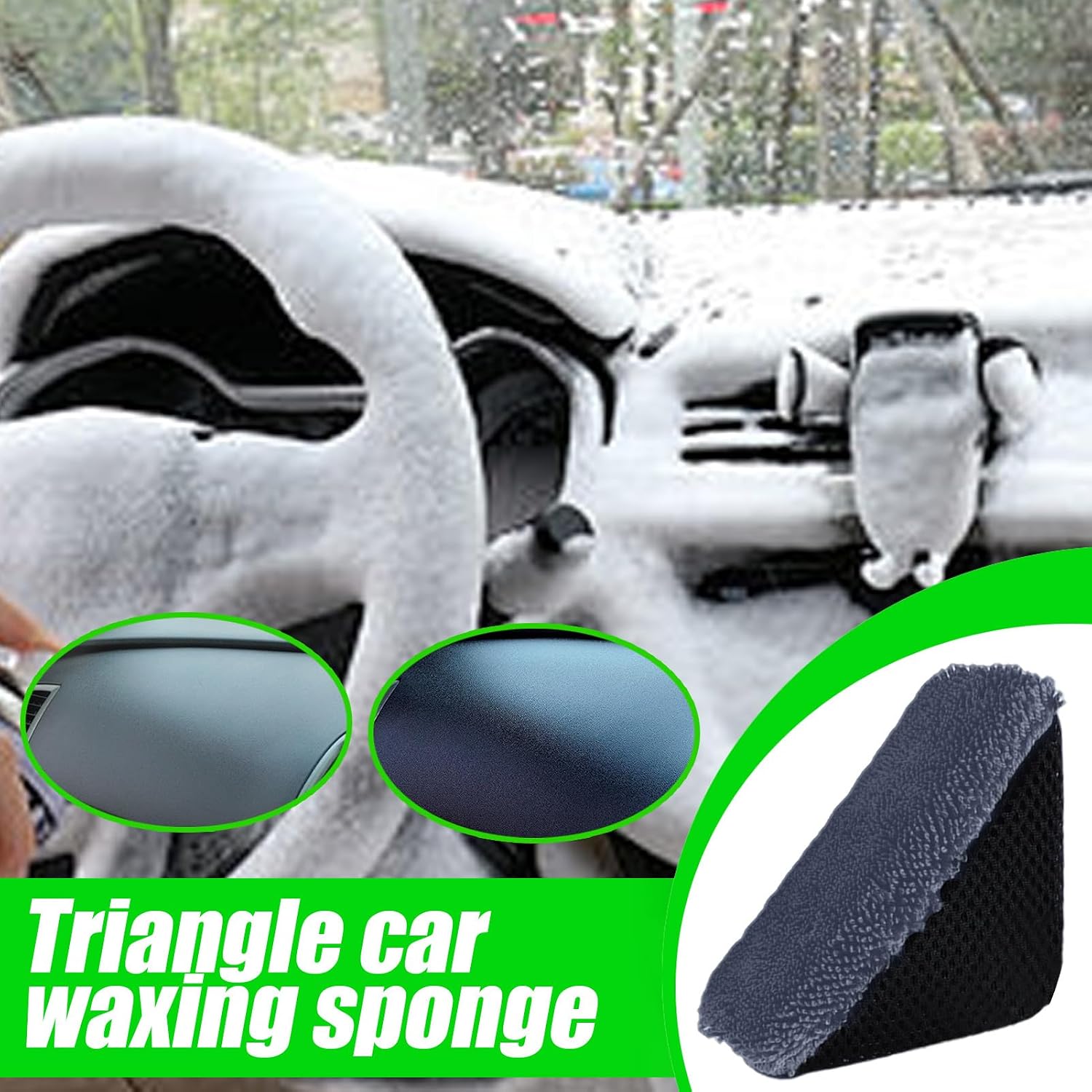 Car Sponges for Detailing Ergonomic Multifunctional Efficient Washable