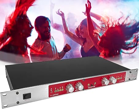 882I Professional Audio Processor Audio Driver Sound Exciter Maximizer for House Karaoke, Stage, Performance