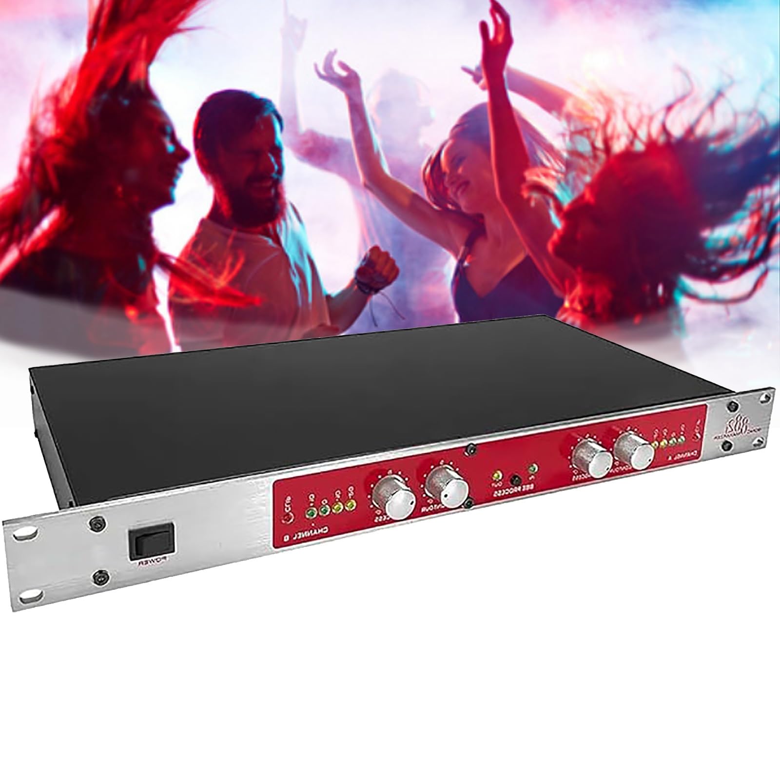 Générique Processeur Audio Professionnel 882I, Pilote Audio, excitateur sonore, maximiseur for karaoké, scène et Spectacle