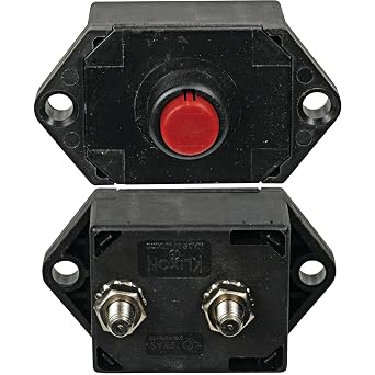 Total Power Parts KLX-SDLM80 80 Amp Circuit Breaker Compatible with/Replacement for Klixon CDLM80, SDLM80, SDLM80I, Sure Power 1508M