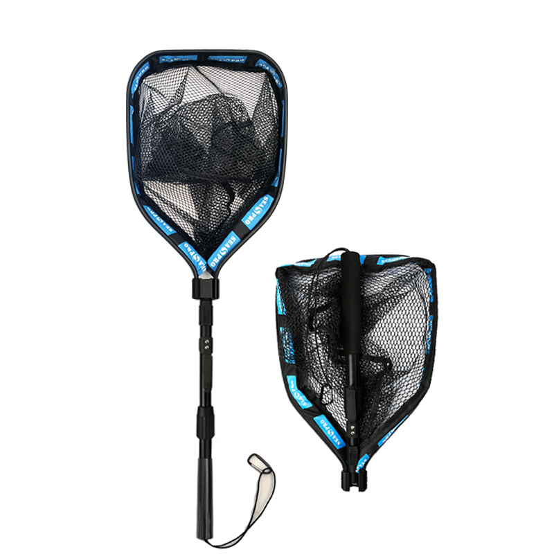 Amazon.com : SEASPRO Floating 2-Section Telescoping Fishing Nets 40 Inch  Lightweight Fly Fish Net Rubber Coating Durable Foldable with Non-Slip  Grip-Freshwater and Saltwater Fishpond Kayak Fish Landing Net : Sports &  Outdoors