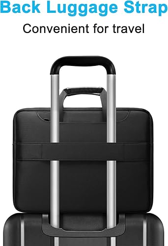 Miniatura 4 de MOSISO 360 - Bolsa de hombro protectora para laptop compatible con MacBook Air de 15 pulgadas M2 A2941 2023Pro 16 2023-2019, portátil de 15-15.6