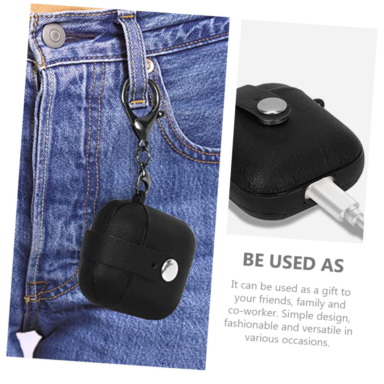 DOITOOL 5 Fundas Protectoras Ligeras para Auriculares De PU Portátiles Fáciles De Limpiar Y Resistentes.
