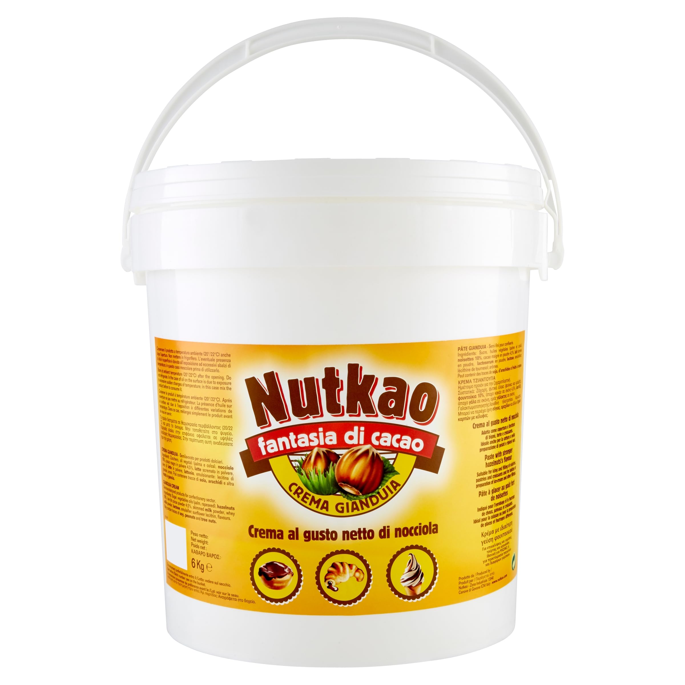 Gianduia NUTKAO Creme KG6