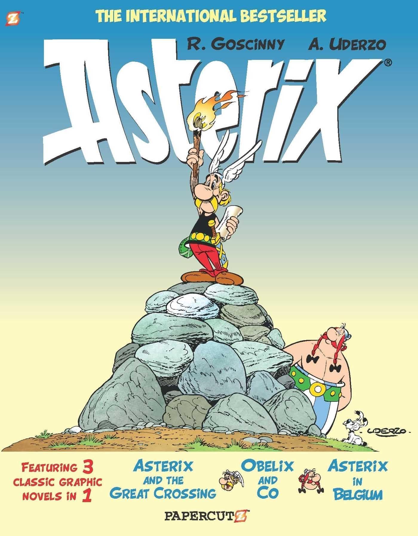Asterix Omnibus Vol. 8: Collecting Asterix and the Great Crossing, Obelix and Co, Asterix in Belgium