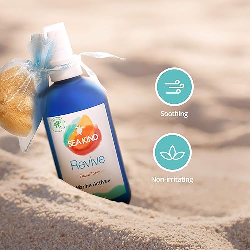 Miniatura 2 de Revive - Tónico facial, tóner facial con activos marinos (algas marinas), aloe vera y pomelo, limpiador de piel, minimizador de poros y tóner