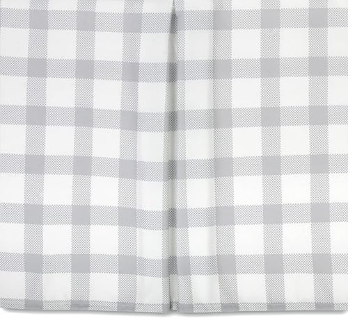 Miniatura 4 de Juego de ropa de cama para cuna de bebé de 4 piezas (gris alce y oso)