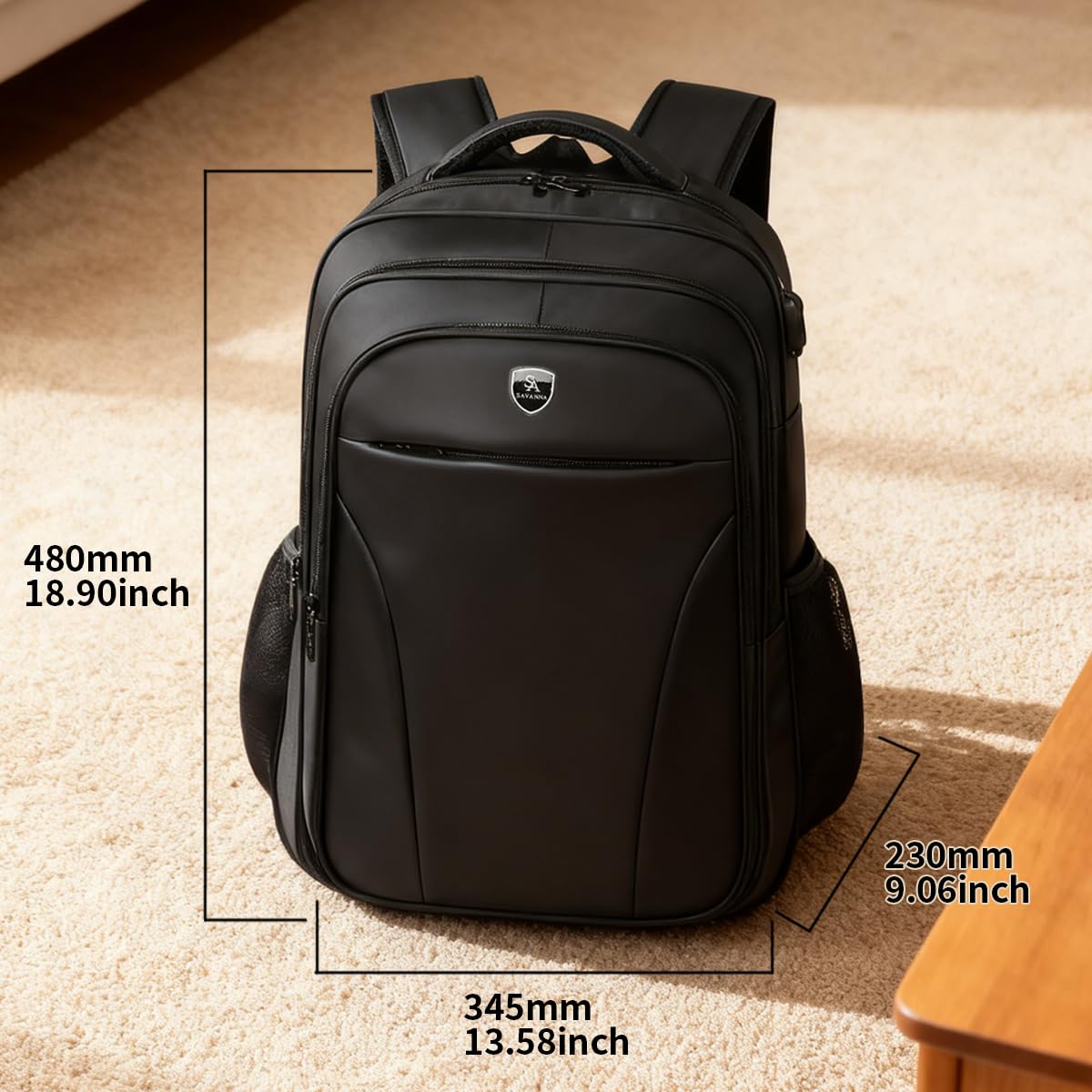 Mochila com Porta USB Integrada – Impermeável, Respirável e Ergonômica: Organização Inteligente para Estudantes, Trabalho, Viagem e Uso Diário em promoção! Veja a oferta e mais achadinhos de Bolsas 2 Hoje é o melhor dia para comprar Mochila com Porta USB Integrada – Impermeável, Respirável e Ergonômica: Organização Inteligente para Estudantes, Trabalho, Viagem e Uso Diário com aquele preço maroto! Promoção! Aproveite a oferta! 2