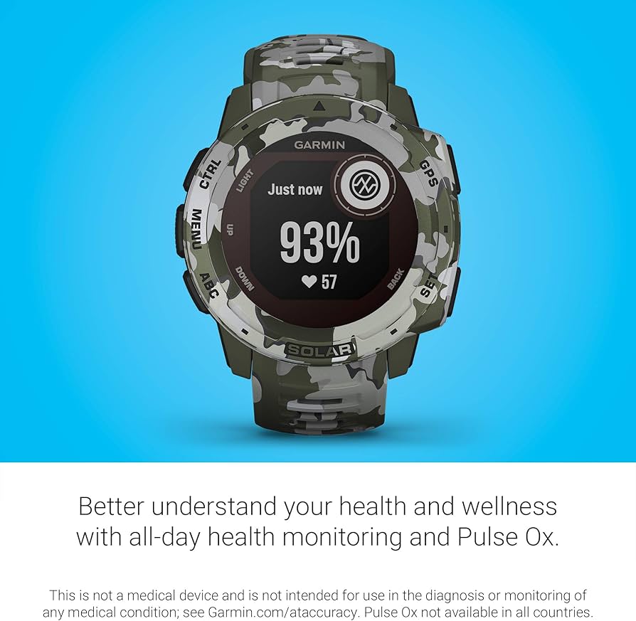 ガーミン ソラー CAMO Amazon.com: Garmin Instinct Solar, Solar-Powered Rugged