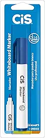 CiS Marcador p/Quadro Branco - Azul - Blister c/1 unidade