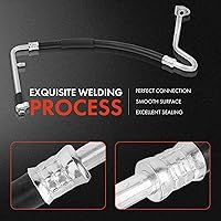 Vista 5 de A-Premium Conjunto de manguera de succión A/C compatible con Nissan Frontier/Xterra 2001-2004, 2.4L 3.3L, compresor a evap