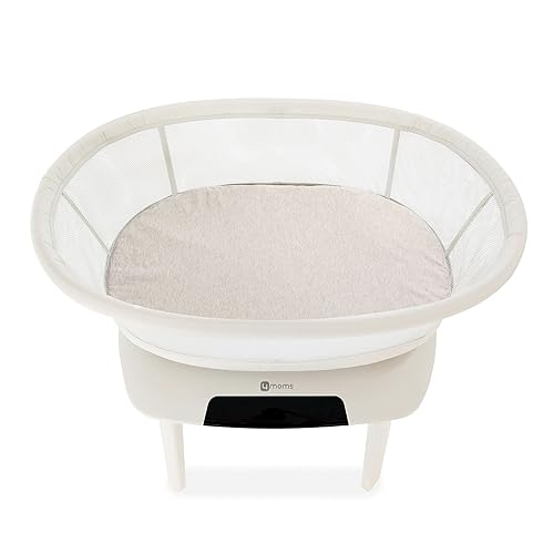 4moms MamaRoo Sleep Moisés orgánico de jersey para dormir para moisés y muebles de bebé lavable a máquina y superficie 100 algodón orgánico avena