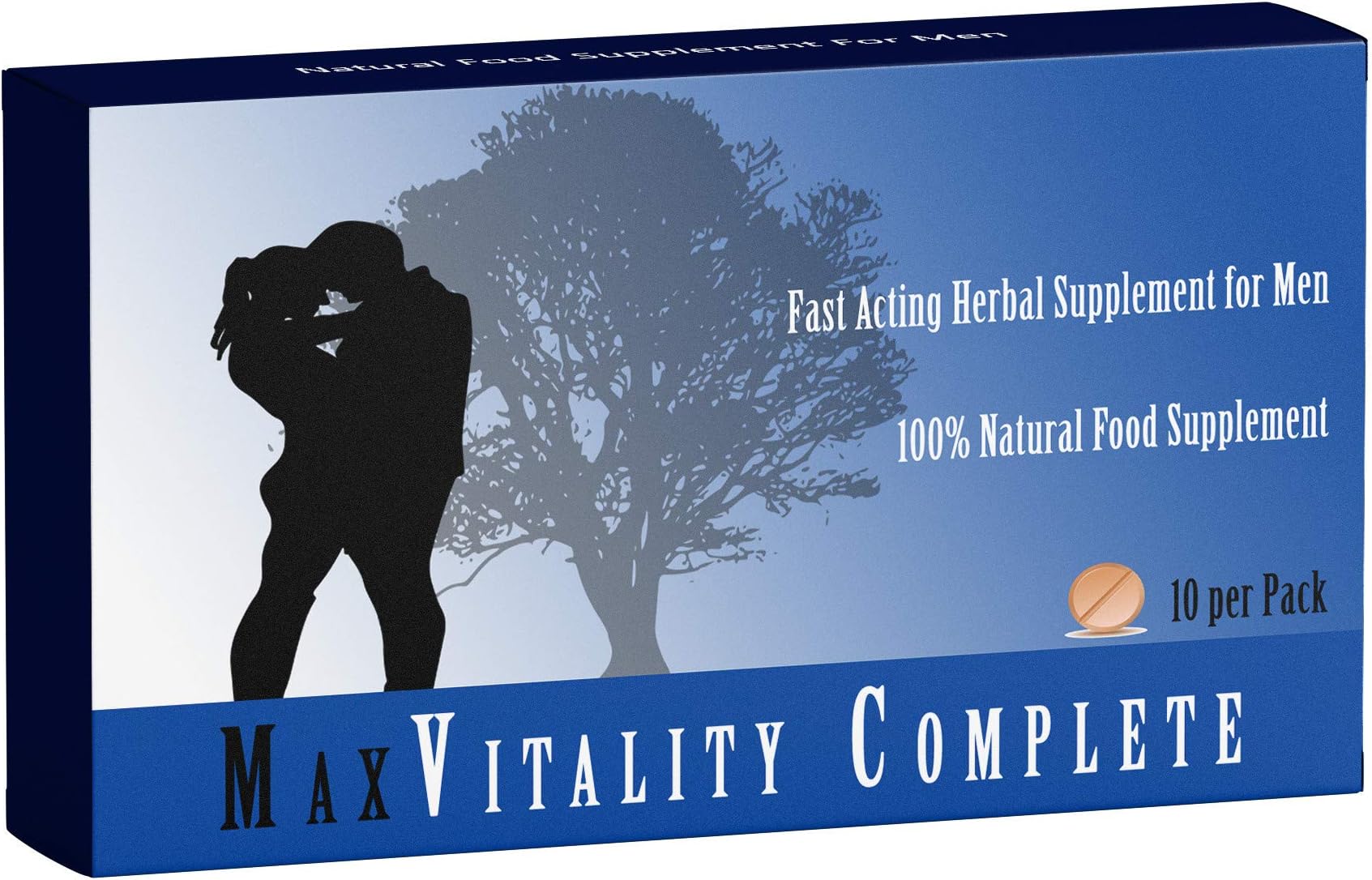 MaxVitality New & Effective Herbal Supplement for Men - Performance, Energy, Stamina & Endurance, 100% Natural