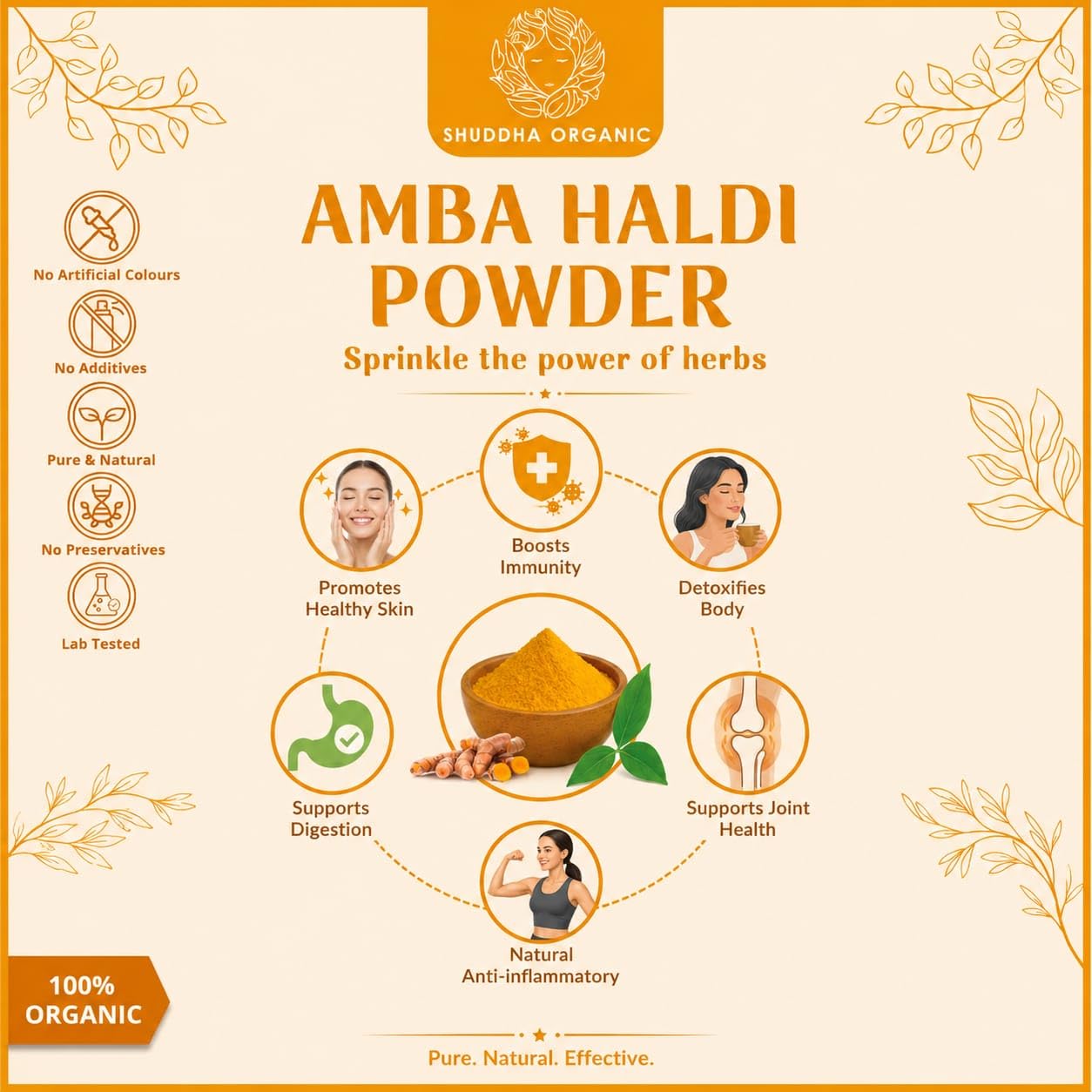 Amba Haldi Powder, 60 g — Amazon image 6