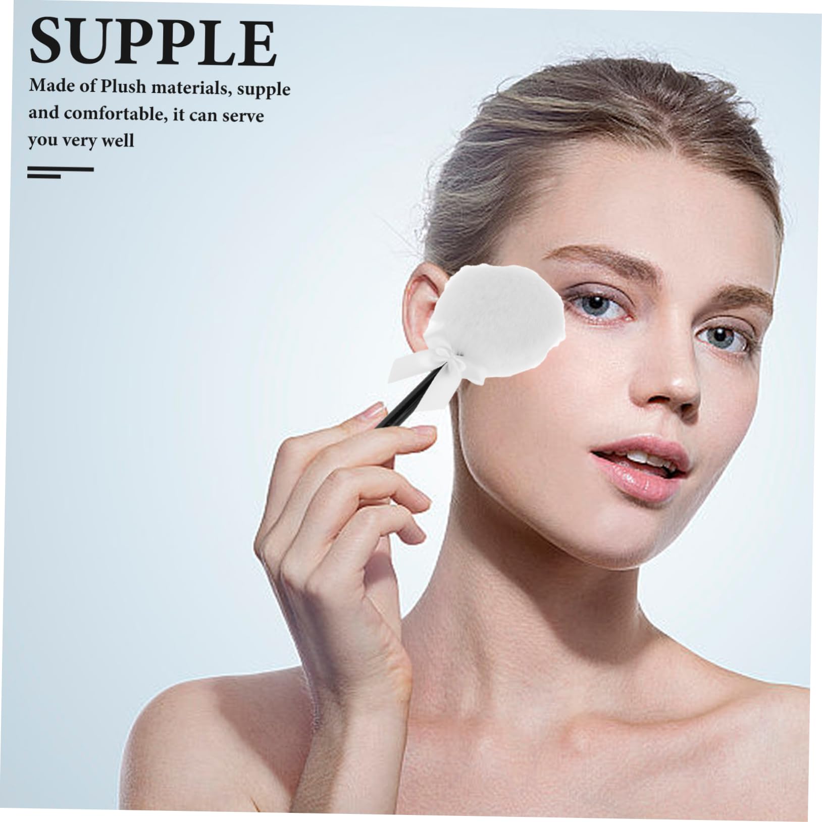 VALICLUD Fluffy Makeup Puff for Body Setting Powder Puff Soft Plush Material for Boys and Girls Adults