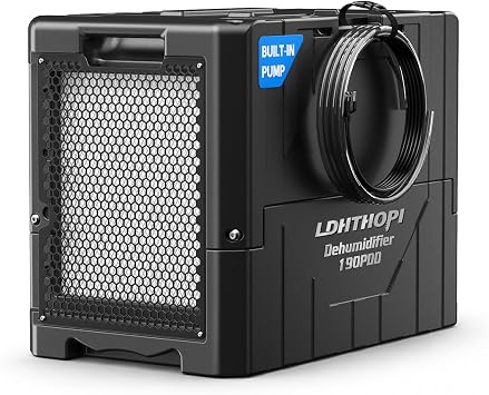 LDHTHOPI 190 PPD Commercial Dehumidifier with Pump