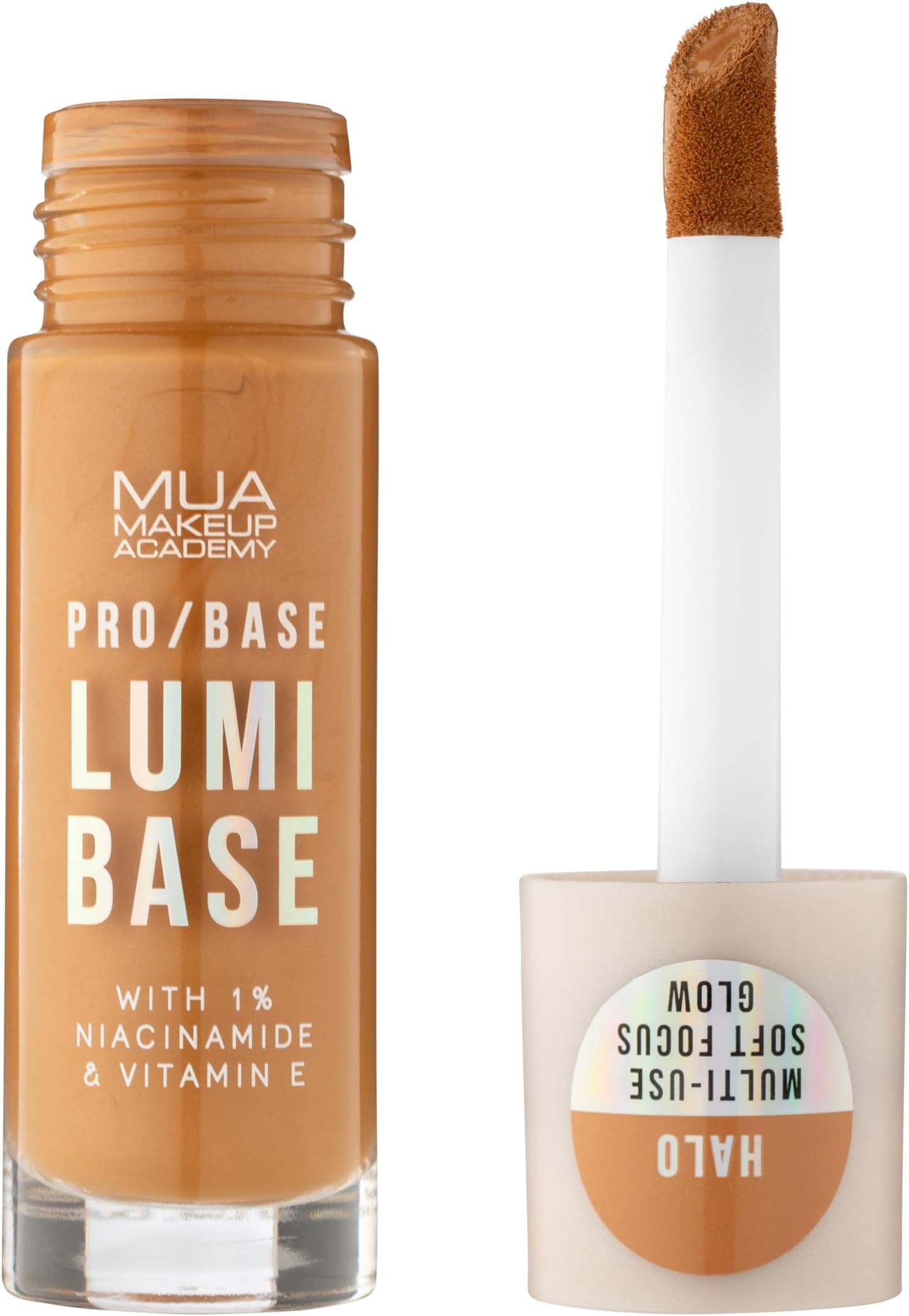 Makeup Academy PRO/BASE Lumi Base, Tinted Glow Formula, Halo - Vegan & Cruelty Free