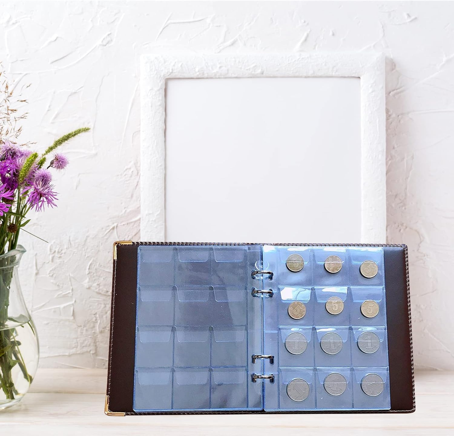 BestAlice 240 Pockets Coin Collection Supplies, Coin Collection Book