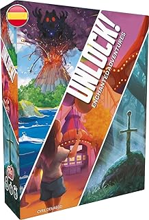 Comprar Asmodee Unlock! Enchanted Adventures, Juego de Mesa, A Partir de 10 Años, De 1 a 6 Jugadores, 60 Minutos por Partida, Español